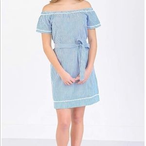 Seersucker Beach Cover Up